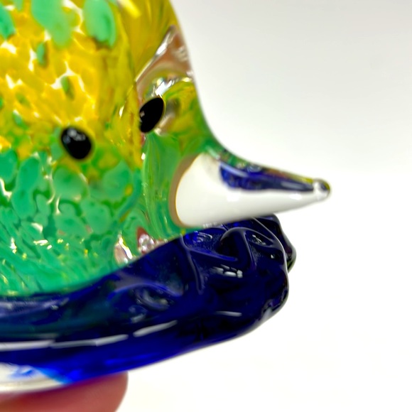 Partylite tropical Angel fish art glass tea light holder - Picture 8 of 8